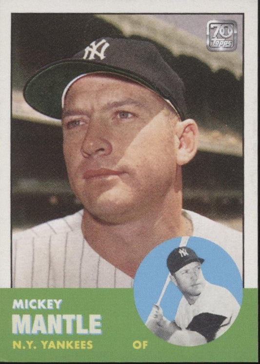 Mickey Mantle 2021 Topps 70th Anniversary Reprint #31 - Collector Store LLC