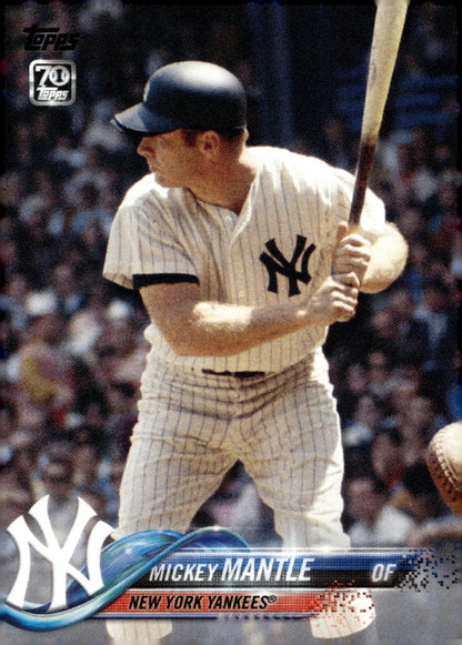 Mickey Mantle 2021 Topps x Mickey Mantle Collection #MM47 - Collector Store LLC