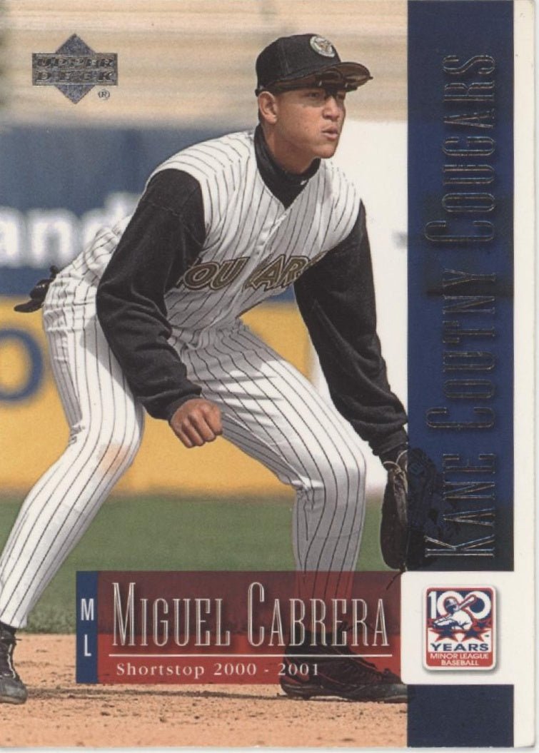 Miguel Cabrera 2001 Upper Deck Minors Centennial #77 - Collector Store LLC