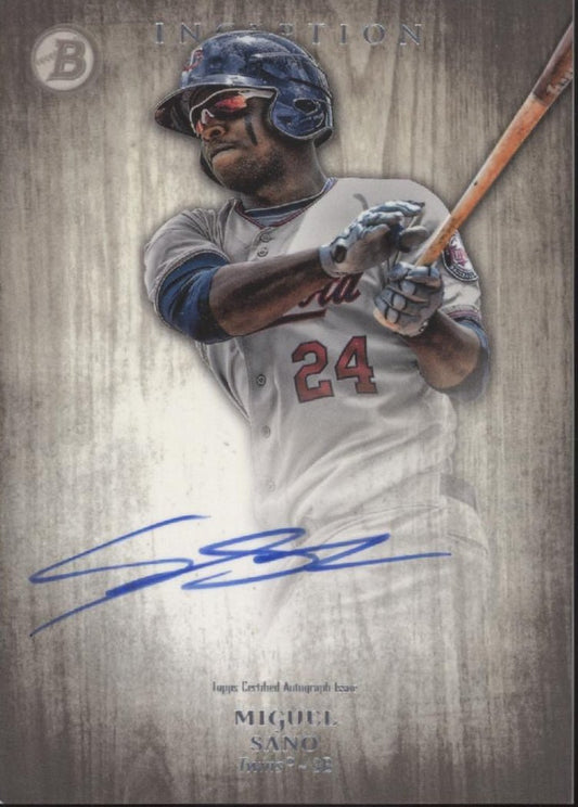 Miguel Sano 2014 Bowman Inception Auto #PA - MS - Collector Store LLC
