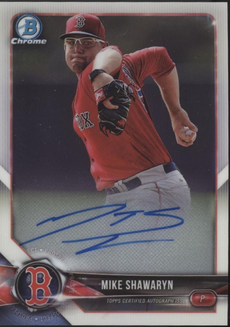 Mike Shawaryn 2018 Bowman Chrome Prospect Auto CPA - MS 1 - Collector Store LLC