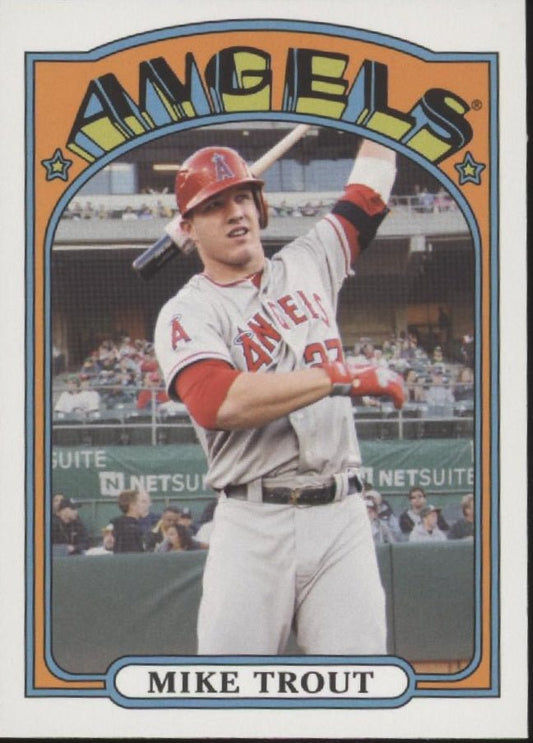Mike Trout 2013 Topps Heritage Mini TM - 4 - Collector Store LLC
