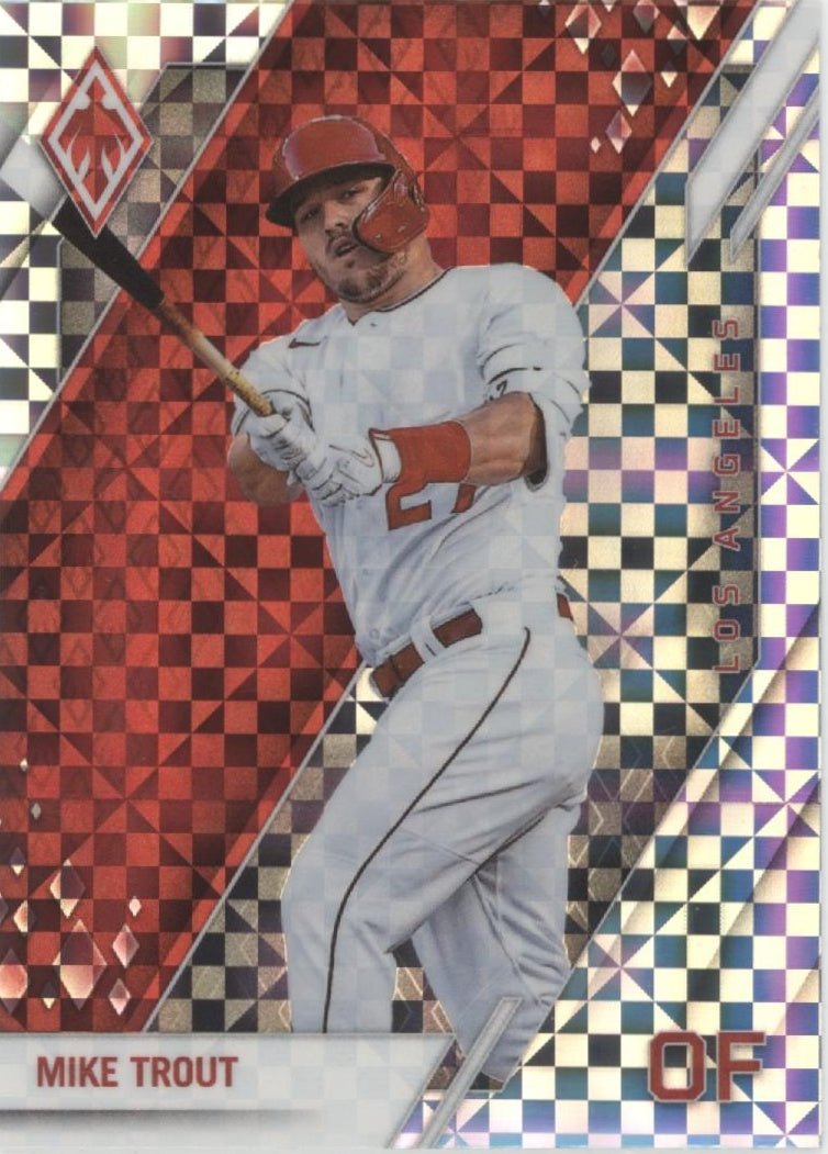 Mike Trout 2022 Panini Chronicles Phoenix Xfractor Refractor #20 - Collector Store LLC