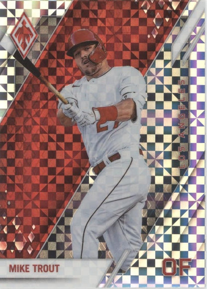 Mike Trout 2022 Panini Chronicles Phoenix Xfractor Refractor #20 - Collector Store LLC