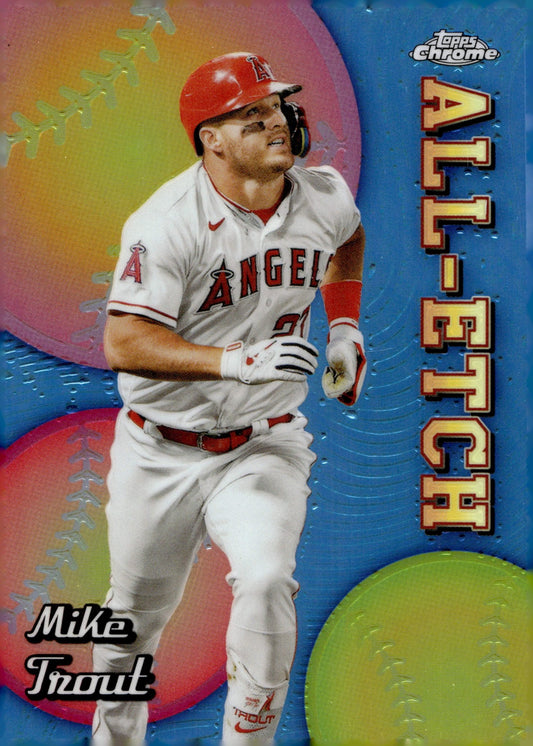 Mike Trout 2024 Topps Chrome All - Etch #CAE - 2 - Collector Store LLC