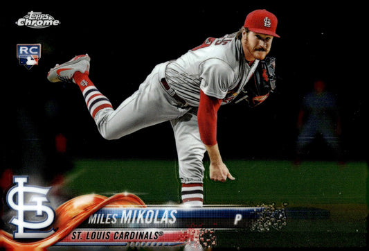 Miles Mikolas 2018 Topps Chrome Update Series RC #HMT7 - Collector Store LLC