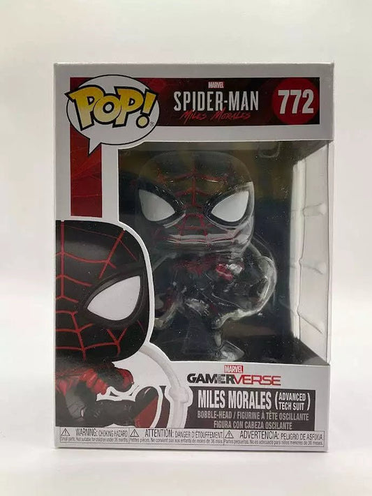 Miles Morales (Advanced Tech Suit) Funko Pop! Spider - Man #772 - Collector Store LLC