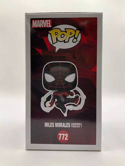 Miles Morales (Advanced Tech Suit) Funko Pop! Spider - Man #772 - Collector Store LLC