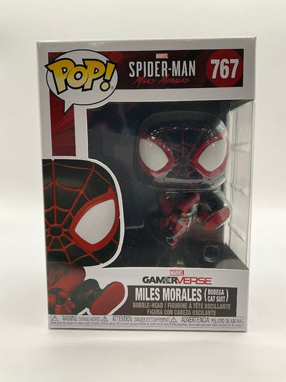 Miles Morales (Bodega Cat Suit) Funko Pop! Spider - Man Miles Morales #767 - Collector Store LLC