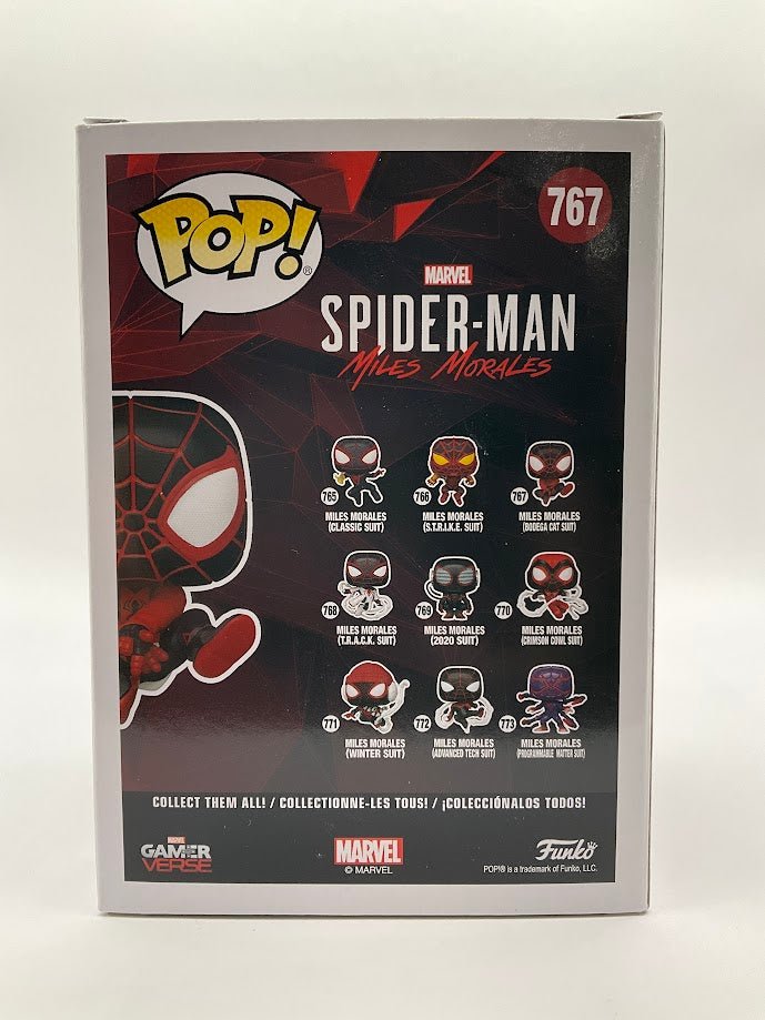 Miles Morales (Bodega Cat Suit) Funko Pop! Spider - Man Miles Morales #767 - Collector Store LLC