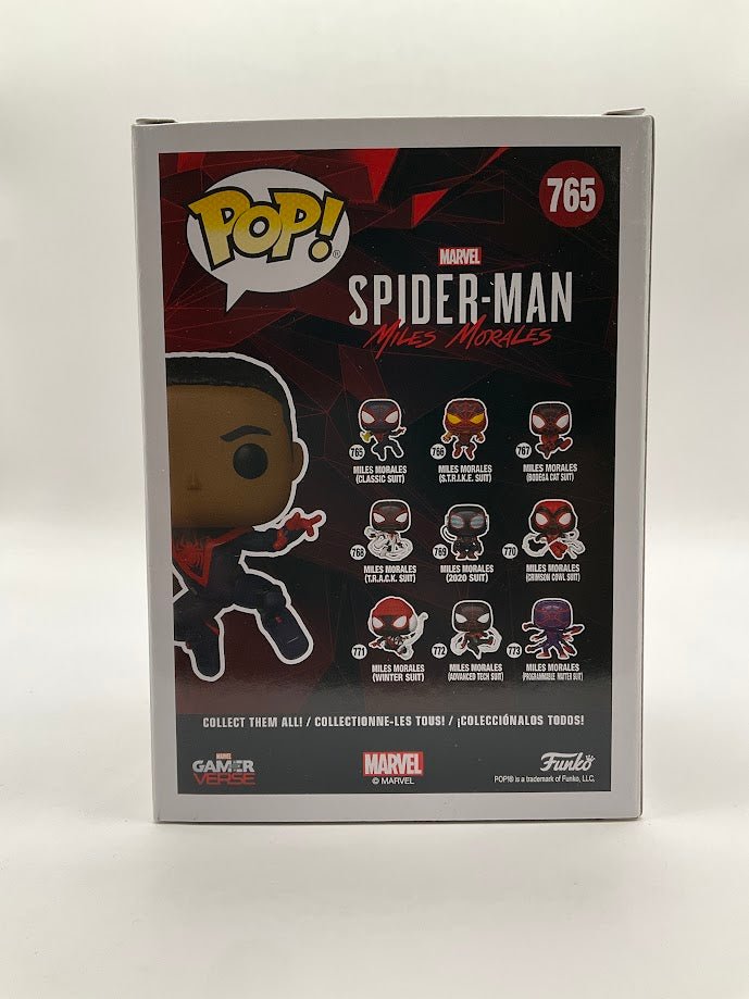 Miles Morales (Classic Suit) Funko Pop! Spider - Man Miles Morales #765 Chase - Collector Store LLC