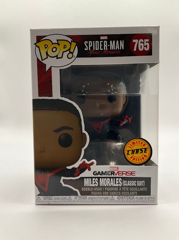 Miles Morales (Classic Suit) Funko Pop! Spider - Man Miles Morales #765 Chase - Collector Store LLC