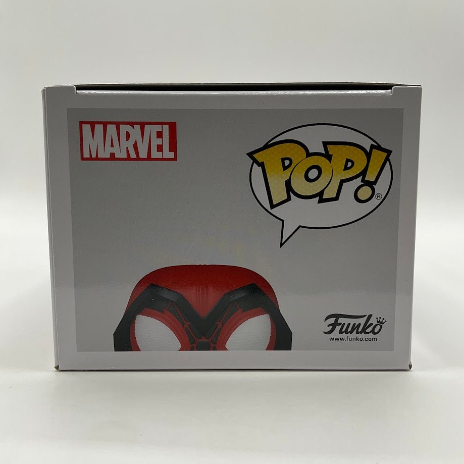 Miles Morales (Crimson Cowl Suit) Funko Pop! Spider - Man Miles Morales #770 - Collector Store LLC