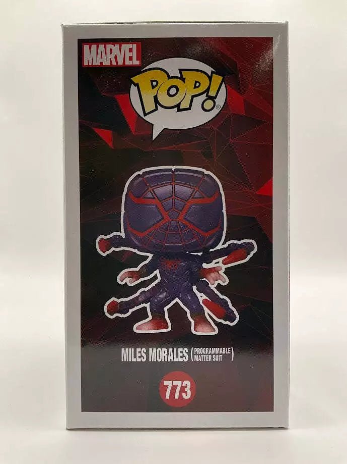 Miles Morales (Programmable Matter Suit) Funko Pop! Spider - Man #773 - Collector Store LLC