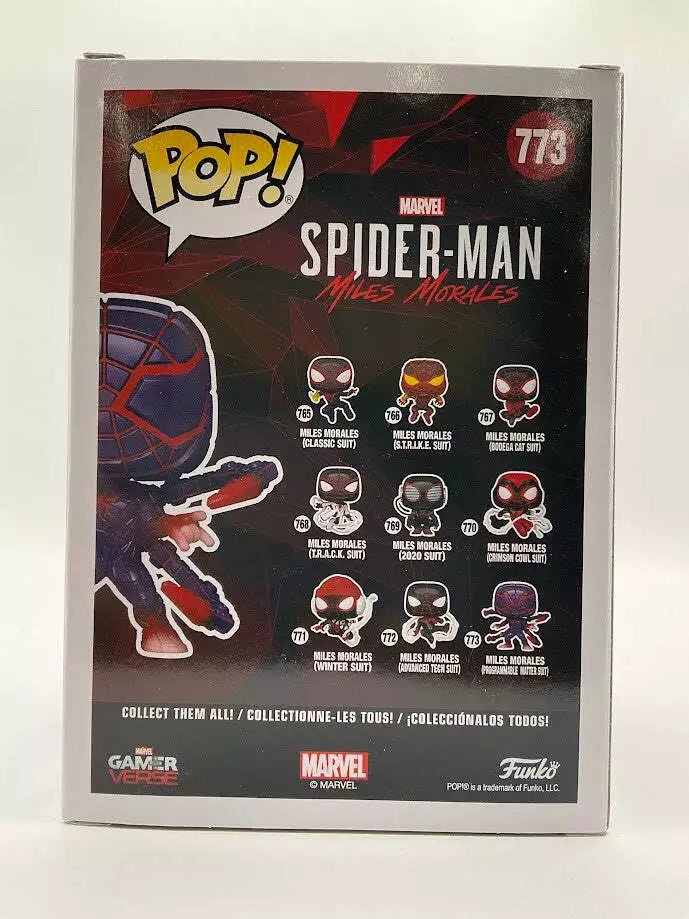 Miles Morales (Programmable Matter Suit) Funko Pop! Spider - Man #773 - Collector Store LLC