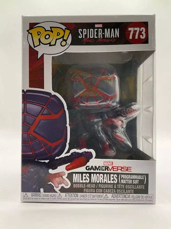 Miles Morales (Programmable Matter Suit) Funko Pop! Spider - Man #773 - Collector Store LLC