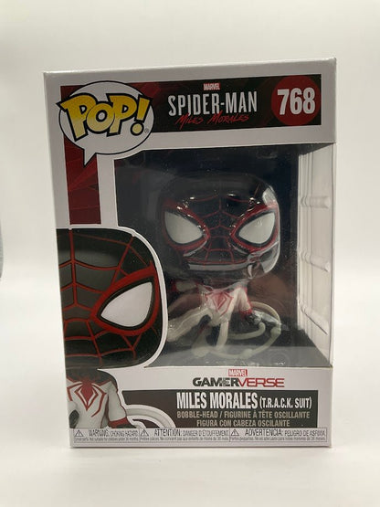 Miles Morales (T.R.A.C.K. Suit) Funko Pop! Spider - Man Miles Morales #768 - Collector Store LLC