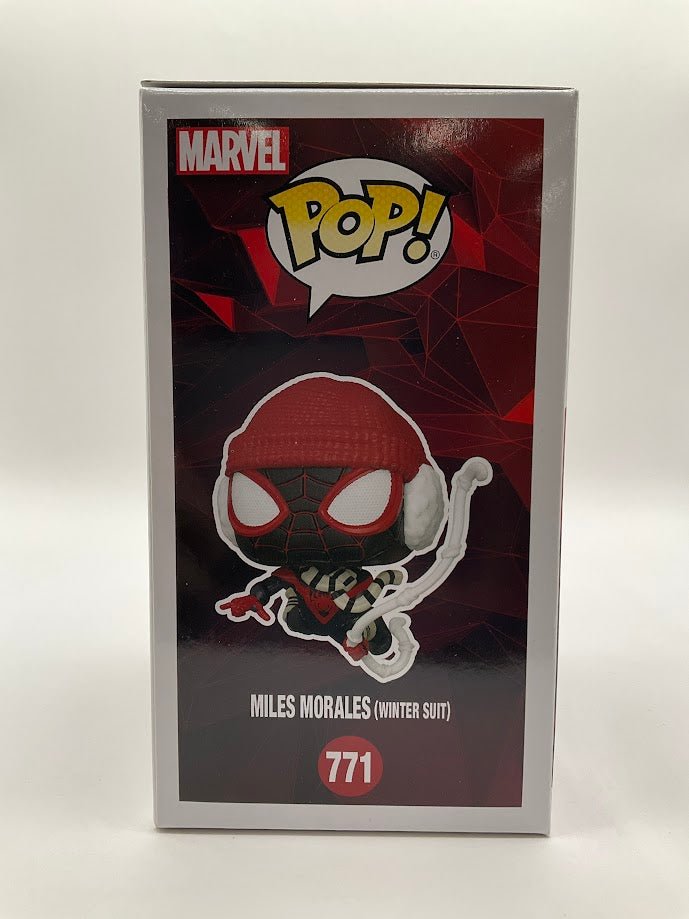 Miles Morales (Winter Suit) Funko Pop! Spider - Man Miles Morales #771 - Collector Store LLC