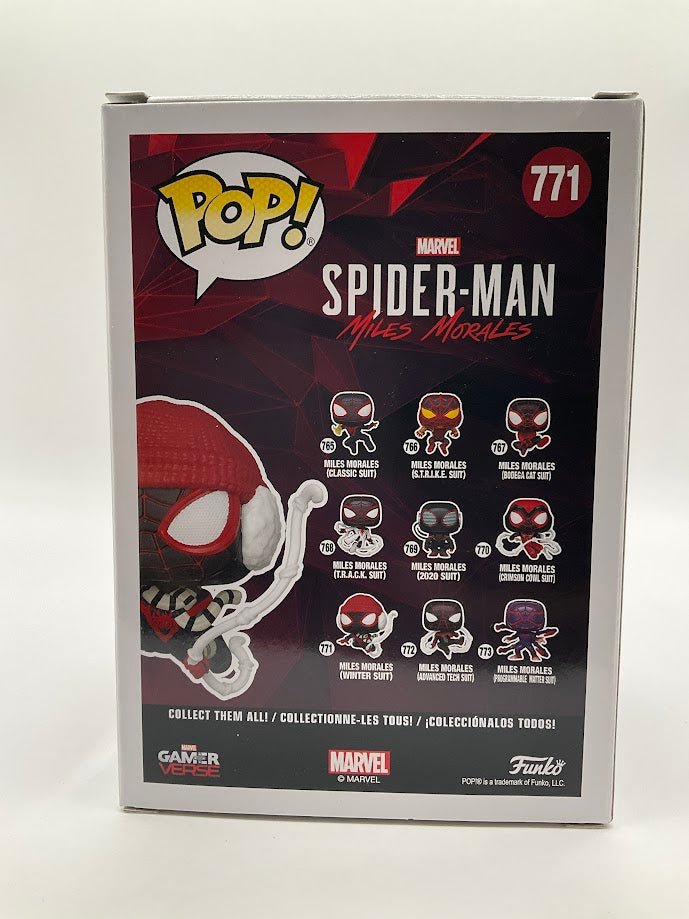 Miles Morales (Winter Suit) Funko Pop! Spider - Man Miles Morales #771 - Collector Store LLC