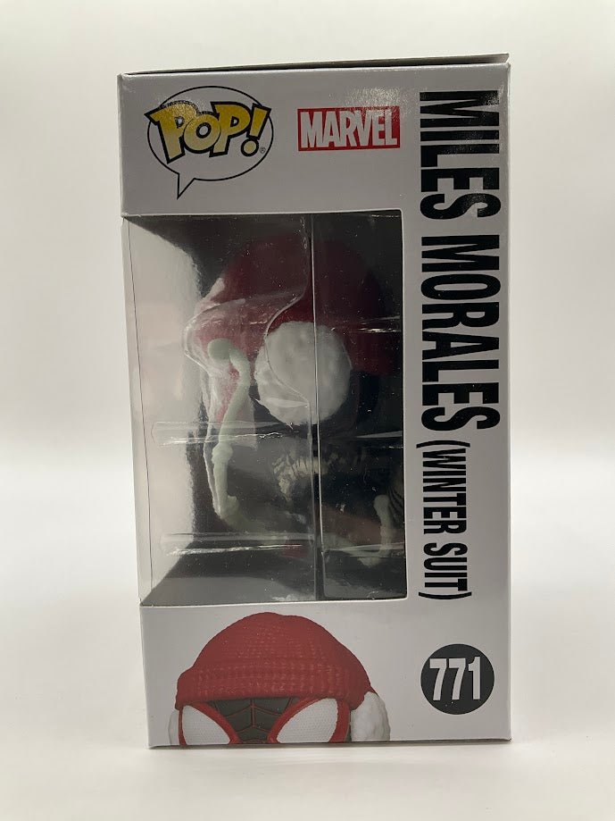 Miles Morales (Winter Suit) Funko Pop! Spider - Man Miles Morales #771 - Collector Store LLC