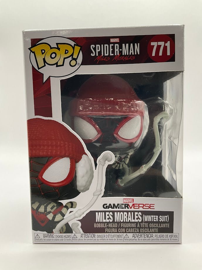 Miles Morales (Winter Suit) Funko Pop! Spider - Man Miles Morales #771 - Collector Store LLC