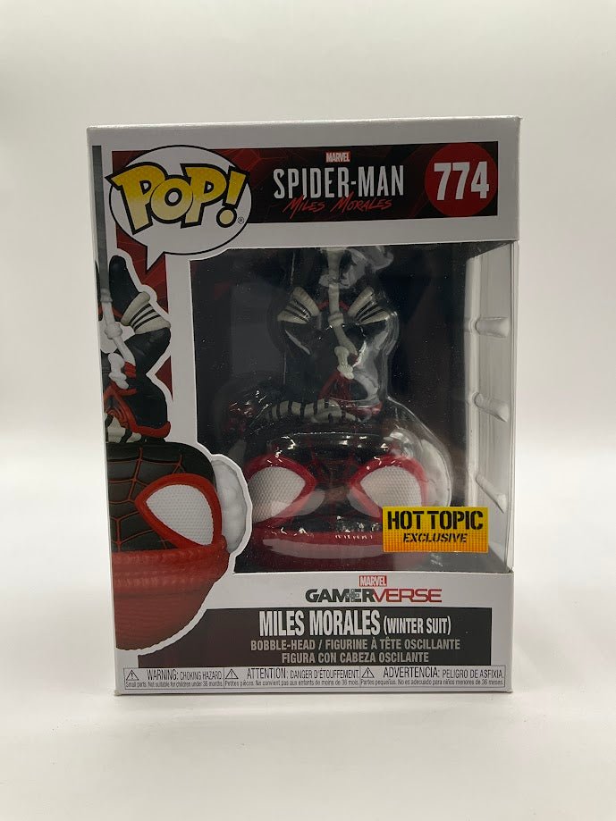 Miles Morales (Winter Suit) Funko Pop! Spider - Man Miles Morales Hot Topic - Collector Store LLC