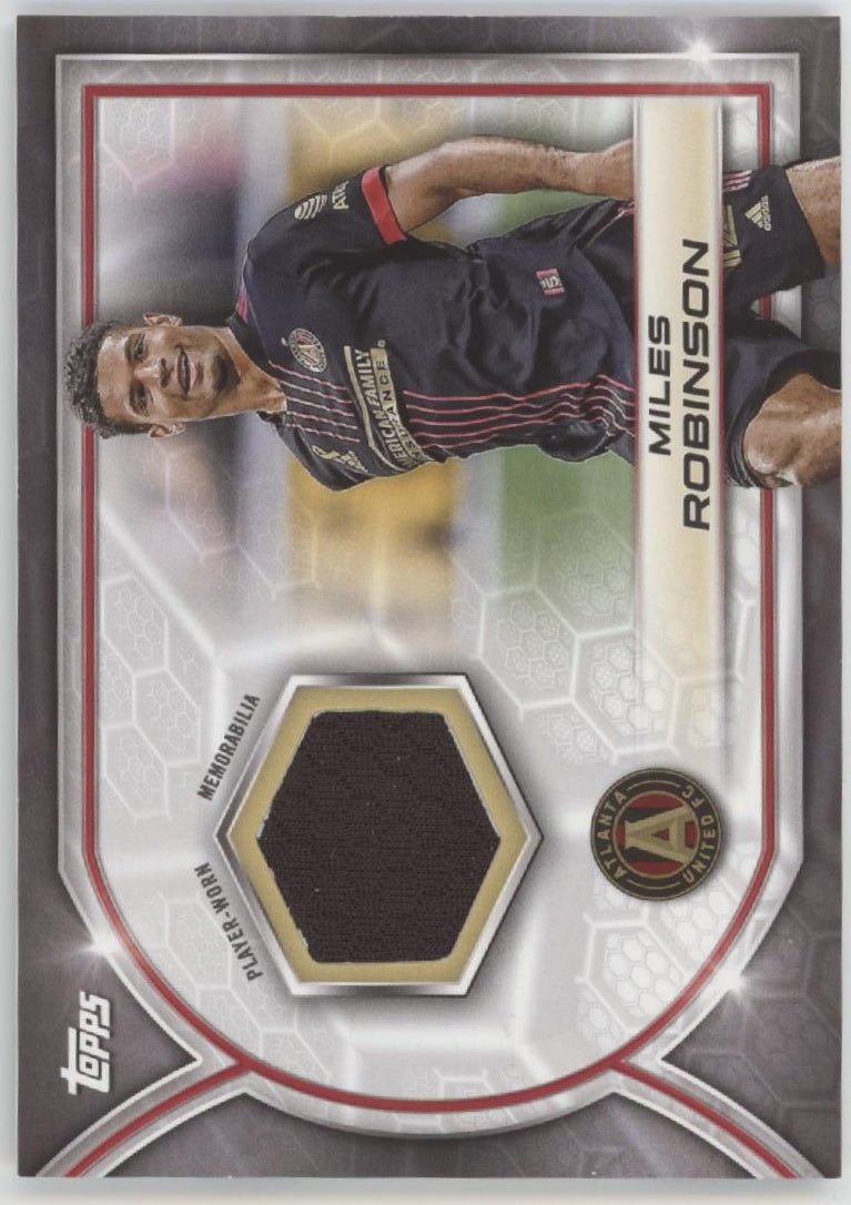 Miles Robinson 2023 Topps MLS Swatch #R - MR - Collector Store LLC