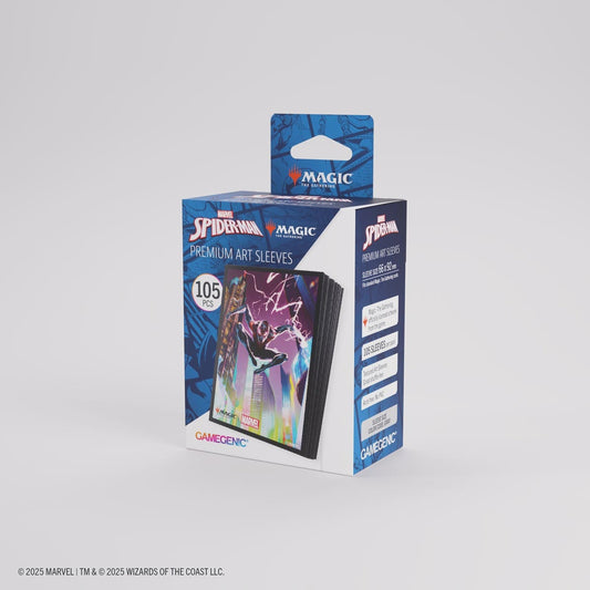Gamegenic: Magic the Gathering Spider-Man Art Sleeves 105ct (Miles Morales)