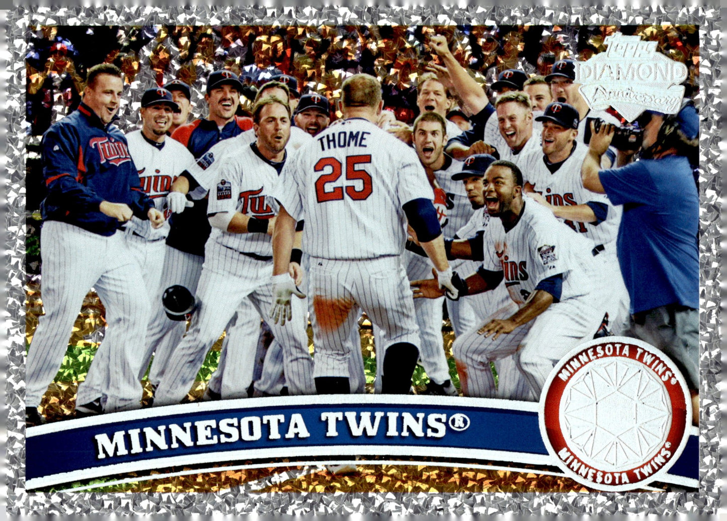 Minnesota Twins 2011 Topps Diamond Anniversary #614 - Collector Store LLC