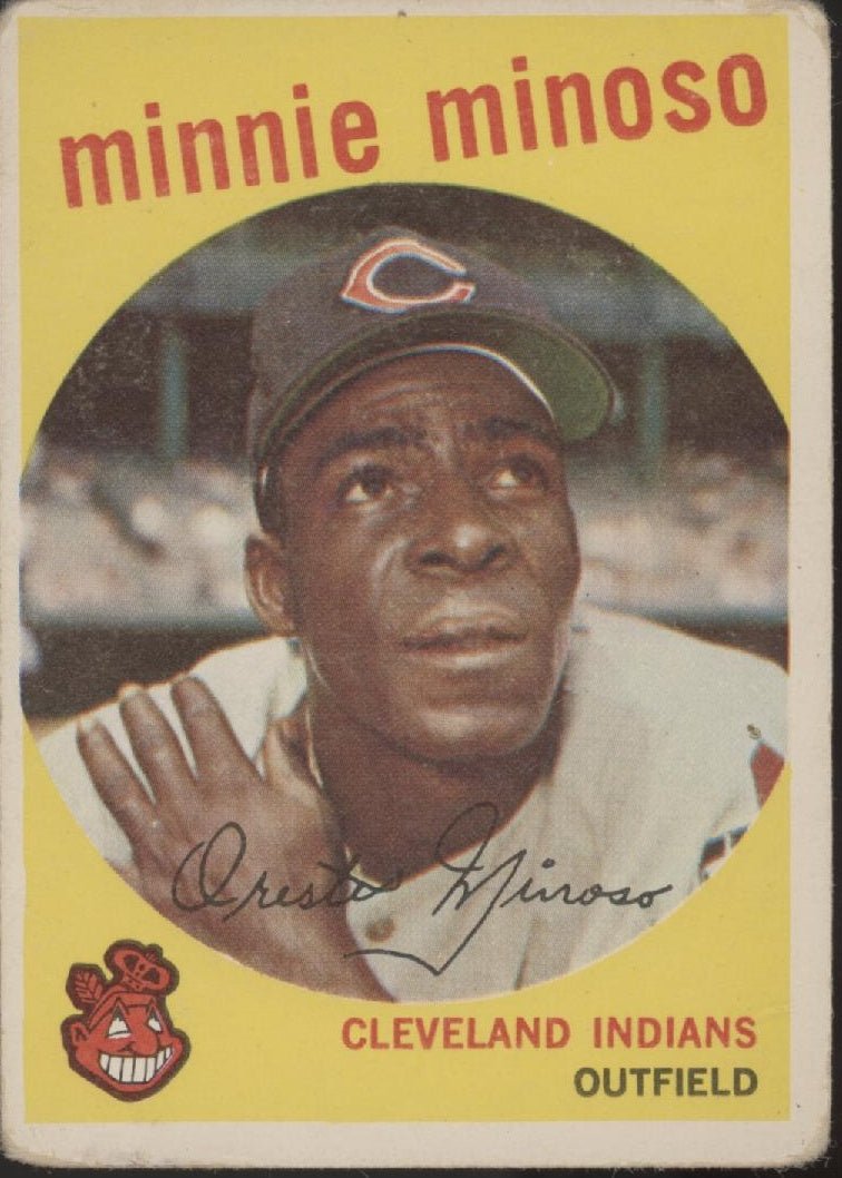 Minnie Minoso 1959 Topps #80 Cleveland Indians PR - Collector Store LLC