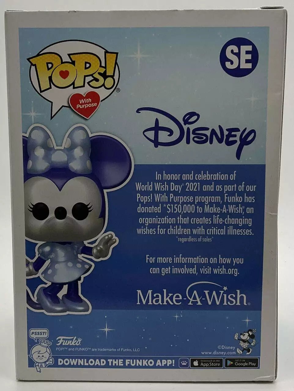 Minnie Mouse Funko Pop! SE Pops with a Purpose - Collector Store LLC