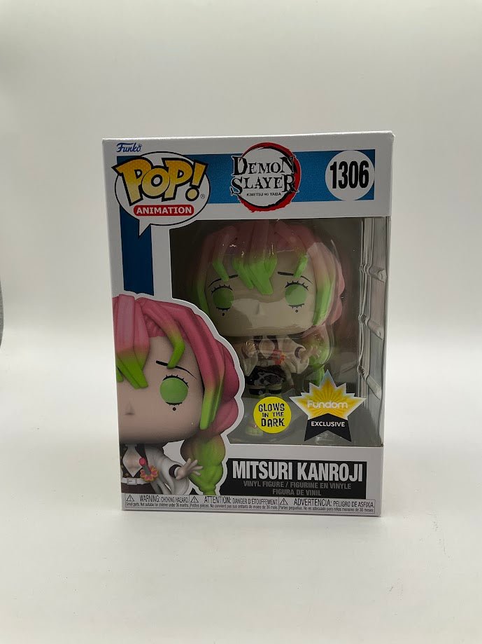 Mitsuri Kanroji Funko Pop! Demon Slayer #1306 GITD Fundom Exclusive - Collector Store LLC