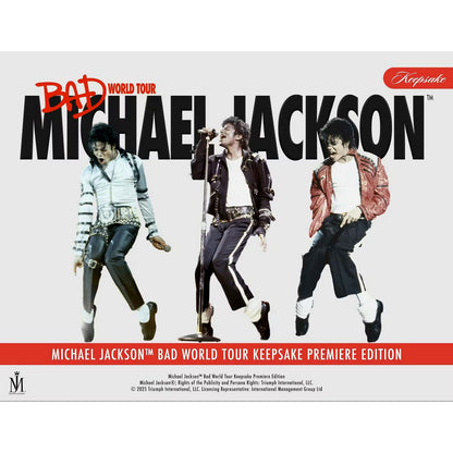 Keepsake Michael Jackson: Bad World Tour Premiere Collection Hobby Box
