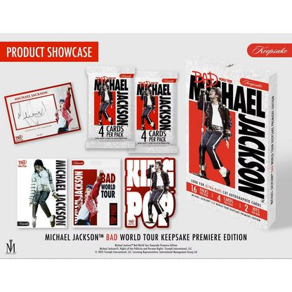 Keepsake Michael Jackson: Bad World Tour Premiere Collection Hobby Box