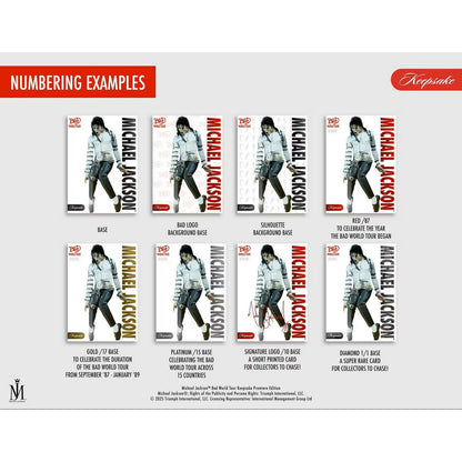 Keepsake Michael Jackson: Bad World Tour Premiere Collection Hobby Box