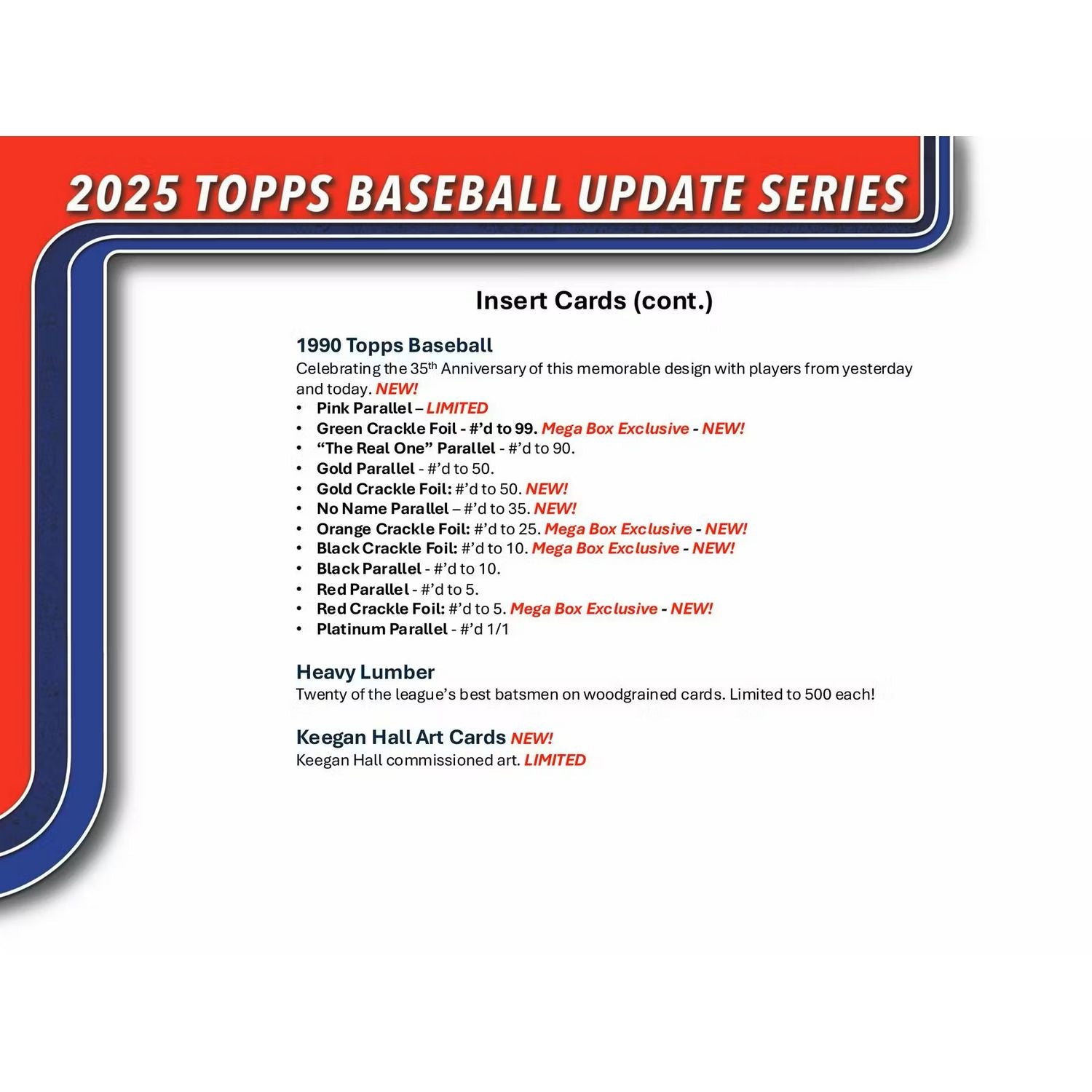 2025 Topps Update Series Baseball Fat Pack、Topps、kayou