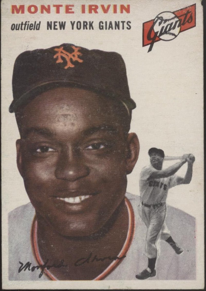 Monte Irvin 1954 Topps #3 New York Giants VG #2 - Collector Store LLC