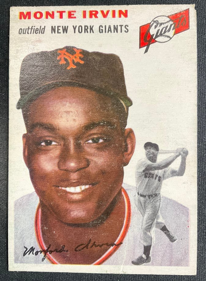 Monte Irvin 1954 Topps #3 New York Giants VG #2 - Collector Store LLC