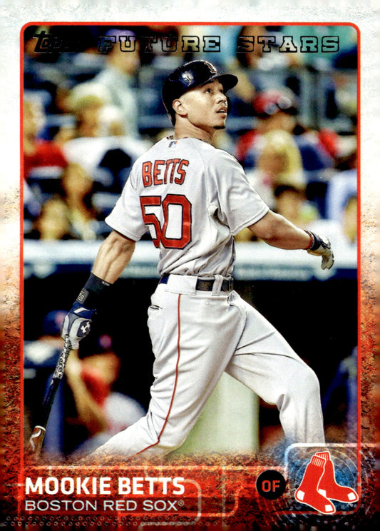 Mookie Betts 2015 Topps Series 2 Future Stars #389 - Collector Store LLC