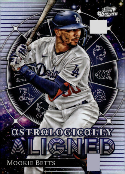 Mookie Betts 2024 Topps Chrome Cosmic Astrologically Aligned Refactor #AA - 19 - Collector Store LLC