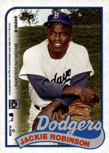 Mookie Betts / Jackie Robinson 2023 Topps Archives Double Headers #89DH - 8 - Collector Store LLC