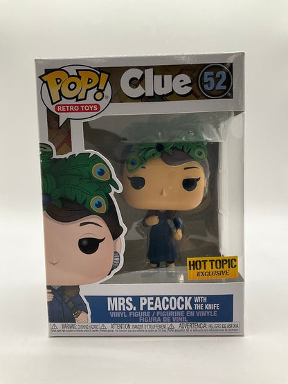 Mrs. Peacock with the Knife Funko Pop! Clue #52 Hot Topic Exclusive - Collector Store LLC