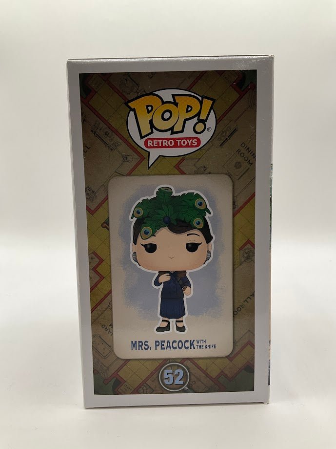 Mrs. Peacock with the Knife Funko Pop! Clue #52 Hot Topic Exclusive - Collector Store LLC