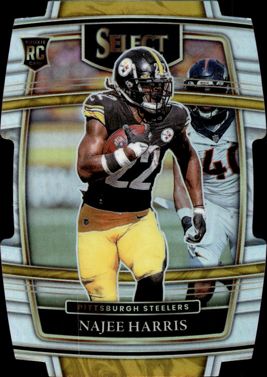 Najee Harris 2021 Panini Select Die - Cut Prizm RC #53 - Collector Store LLC