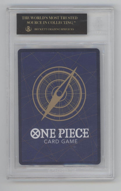 Nami One Piece Romance Dawn Alt Art Beta Print #OP01 - 016 Beckett 10 Pristine - Collector Store LLC