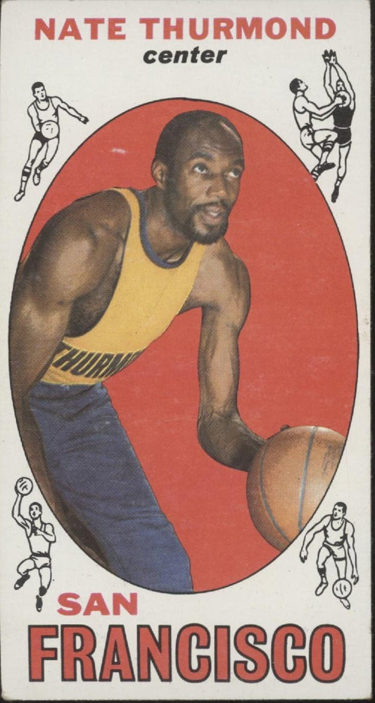 Nate Thurmond 1969 - 70 Topps RC #10 San Francisco Warriors EX - Collector Store LLC