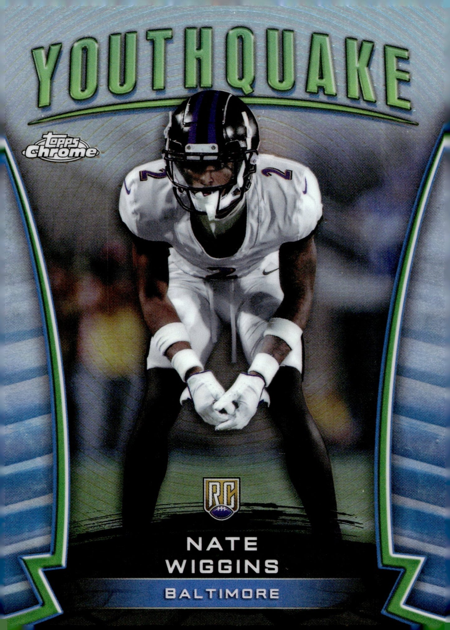 Nate Wiggins 2024 Topps Chrome Youthquake Refractor RC #Y - 12 - Collector Store LLC