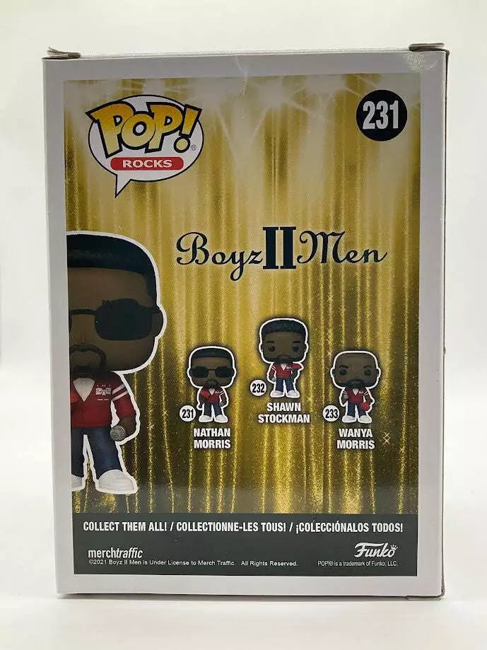 Nathan Morris Funko Pop! Boyz II Men #231 - Collector Store LLC