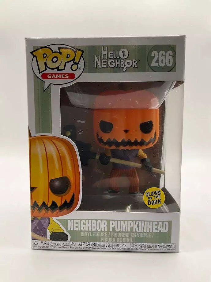 Neighbor Pumpkinhead Funko Pop! Hello Neighbor #266 GITD - Collector Store LLC