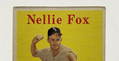 Nellie Fox 1958 Topps #400 Chicago White Sox VG - Collector Store LLC